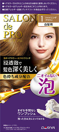 ダリヤ サロンドプロ 泡のヘアカラーエクストラリッチ1×2パック