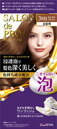 ダリヤ サロンドプロ 泡のヘアカラーエクストラリッチ3RB×3パック