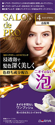 ダリヤ サロンドプロ 泡のヘアカラーエクストラリッチ4×3パック