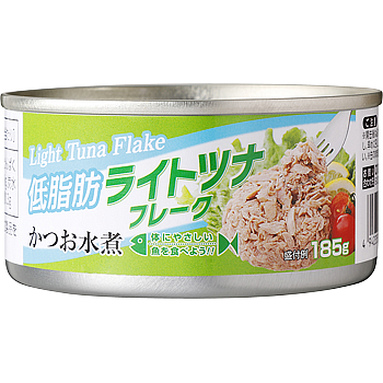 ライトツナフレーク缶