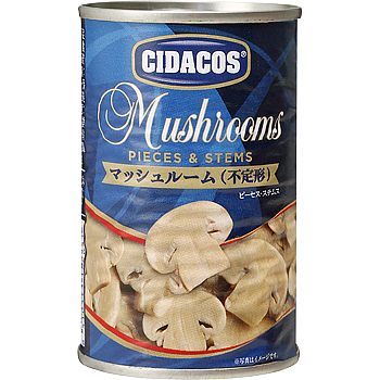 マッシュルーム缶