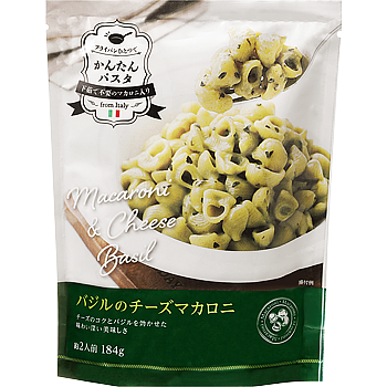 バジルのチーズマカロニ