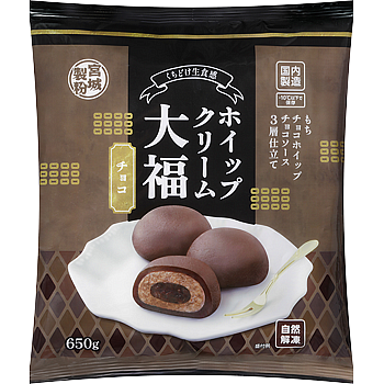 ホイップクリーム大福 チョコ