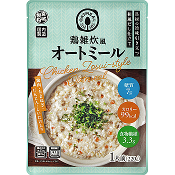 鶏雑炊風オートミール