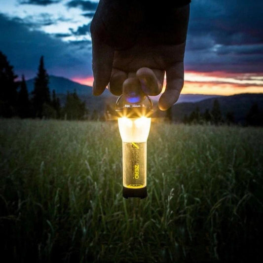 2600mAhポータブルミニLED灯台マイクロゴールゼロライトキャンプ照明緊急USB充電式懐中電灯|Outdoor Tools|