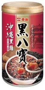 泰山牌沖縄黒飴八宝粥【24缶セット】 黒糖味ハッポウカユ 台湾超人気商品・台湾風味名物 340gX24缶
