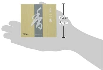 松栄堂 芳輪 二条 スティック型 80本入