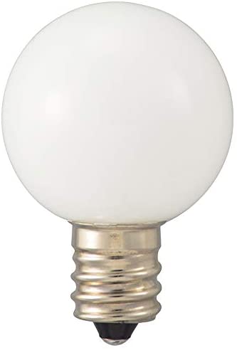 オーム電機 LEDミニボール球(装飾用/0.5W/15lm/電球色相当/G30/E12) LDG1L-H-E12 13