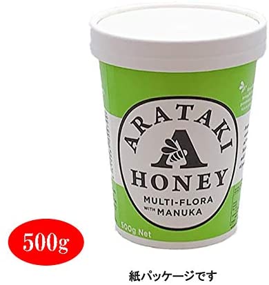 アラタキ マルチフローラウィズマヌカハニー 500g