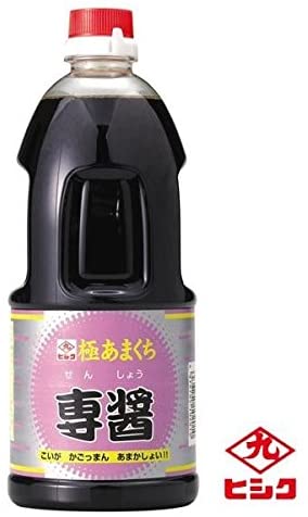 ヒシク藤安醸造 極あまくち 専醤 1L×8本 箱入り