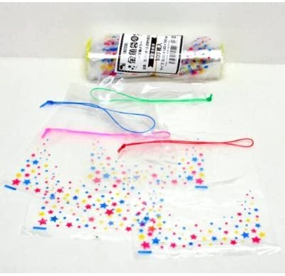 スーパーボール きんぎょすくい お持ち帰り用袋 星柄 100入り / お楽しみグッズ(紙風船)付きセット