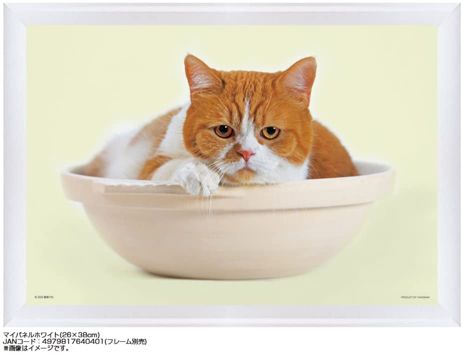 108ピース ジグソーパズル ふて猫 春馬 猫なべ? ラージピース(26x38cm)