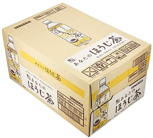 サンガリア あなたのほうじ茶 500ml ×24本