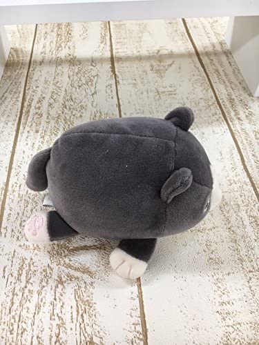りぶはあとマスコットマシュマロアニマルハチワレネコのふく(全長約11cm)ふわふわもちもち58204-00