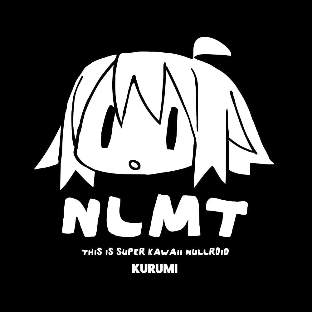 ぬるめた くるみの顔 Tシャツ/BLACK-L