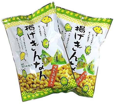 揚げぎんなん 銀杏の塩揚げ 個装40g×6袋 【タクマ食品】珍味