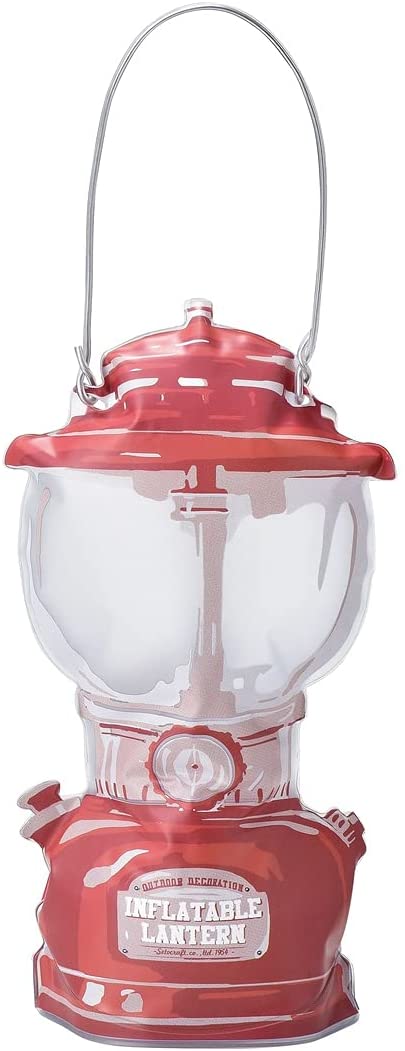 セトクラフト(Seto Craft) デザイン小物 レッド 14W×10L×27H(ハンドル含まず)cm セトクラフト インフレータブルランタン(クラシック)レッド SF-3861-RD