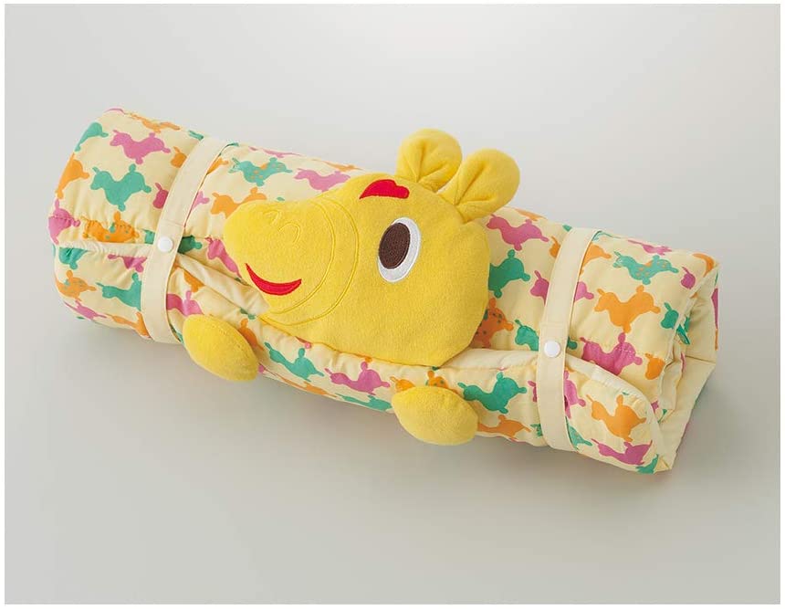 ロディお昼寝マット ふわふわ ベイビー 寝具 かわいい 出産祝い (イエロー)