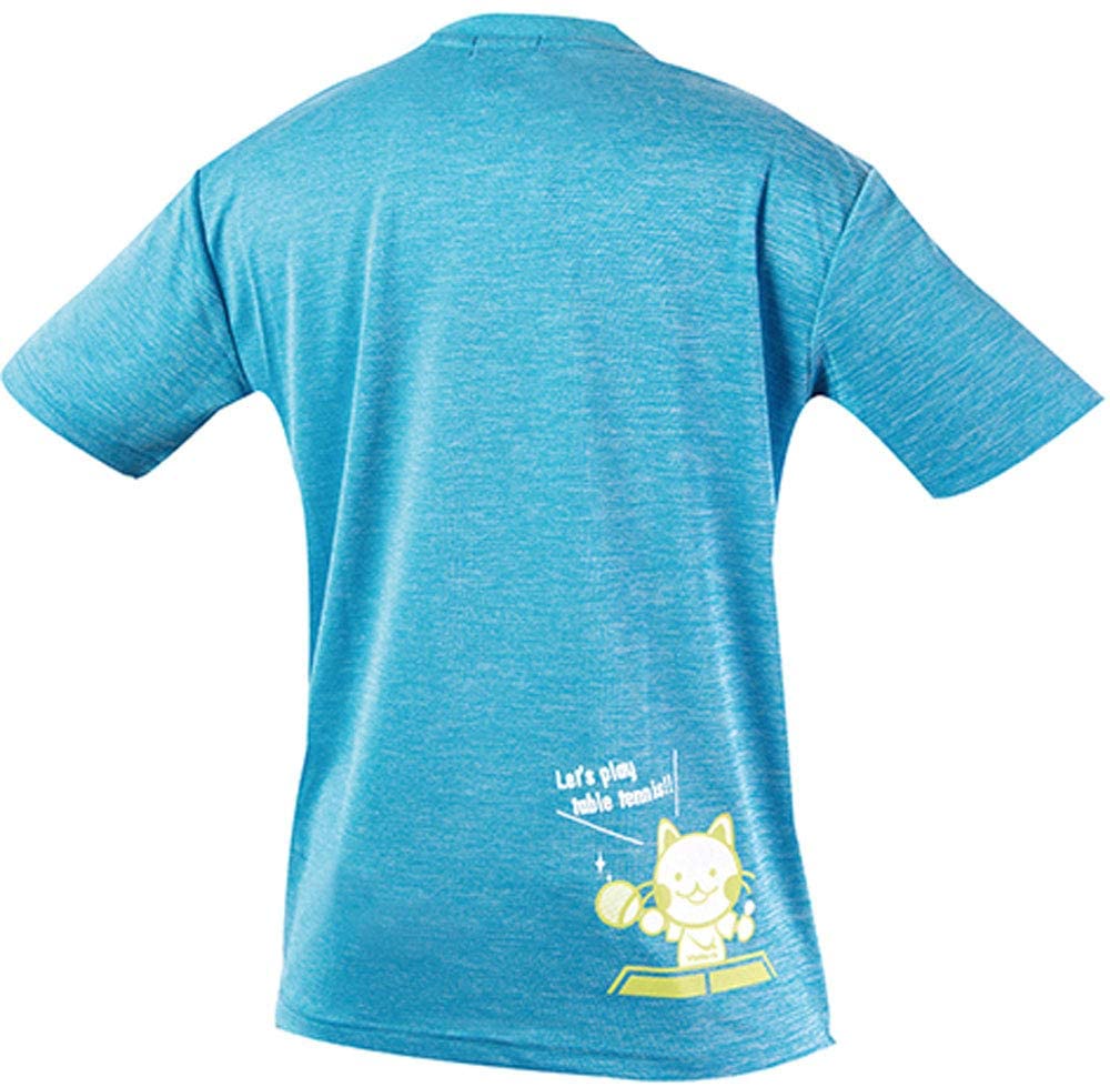 ヤサカ(YASAKA) 卓球 ロゴにゃんこTシャツ 男女兼用 Y-851