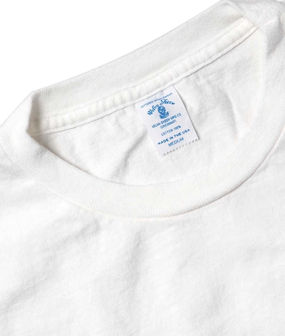 (ベルバシーン) Velva Sheen 160920 CREW NECK POCKET TEE クルーネックポケットTシャツ