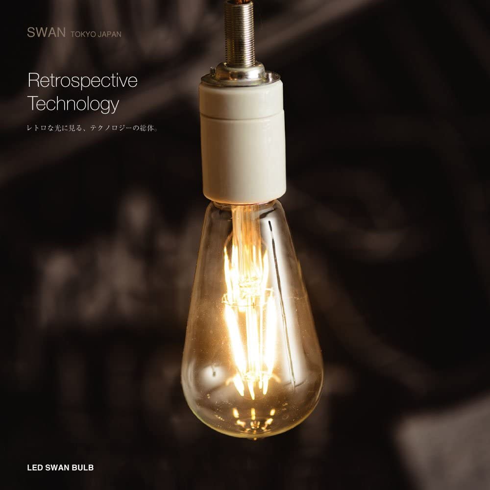 スワン バルブ LED SWAN BULB Edison SWB-E002L