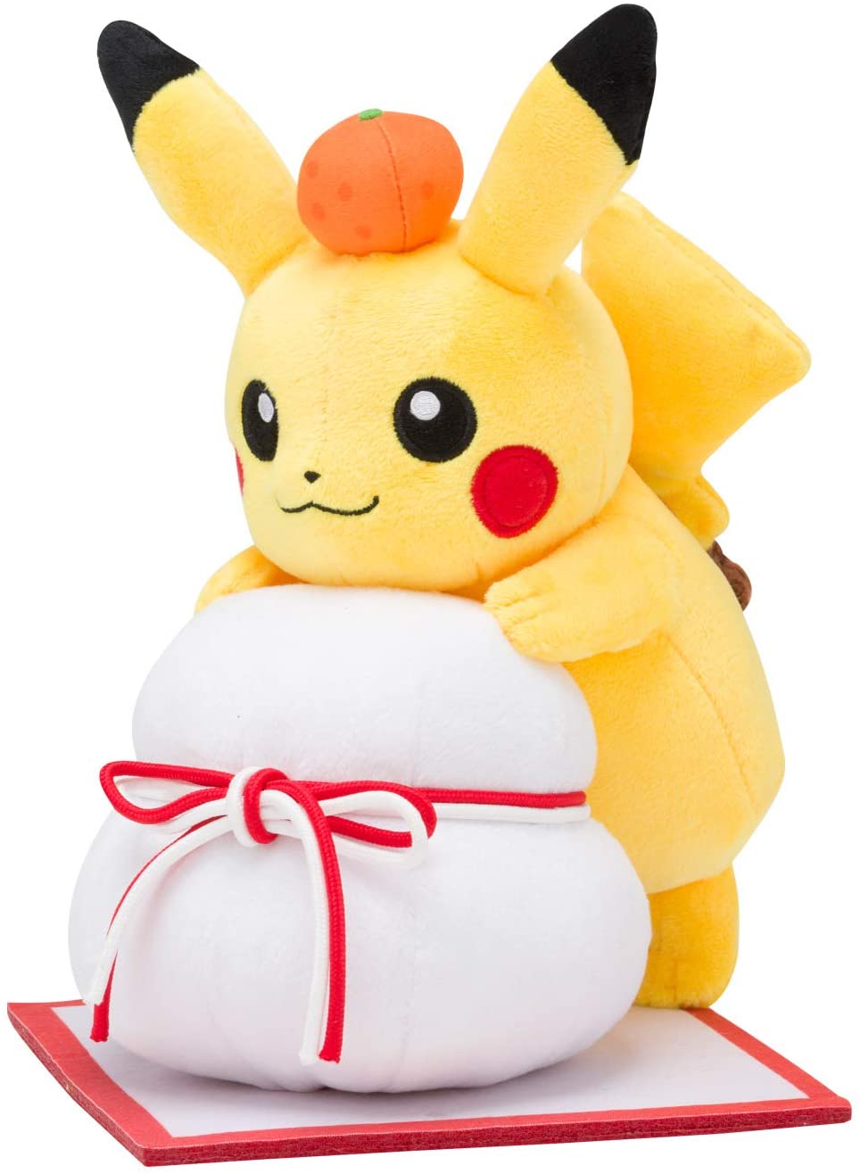 ポケモンセンターオリジナル ぬいぐるみ ピカチュウと鏡餅