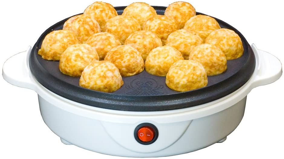 ネオーブ (NEOVE) たこ焼き器 ホワイト NWT-1865AW
