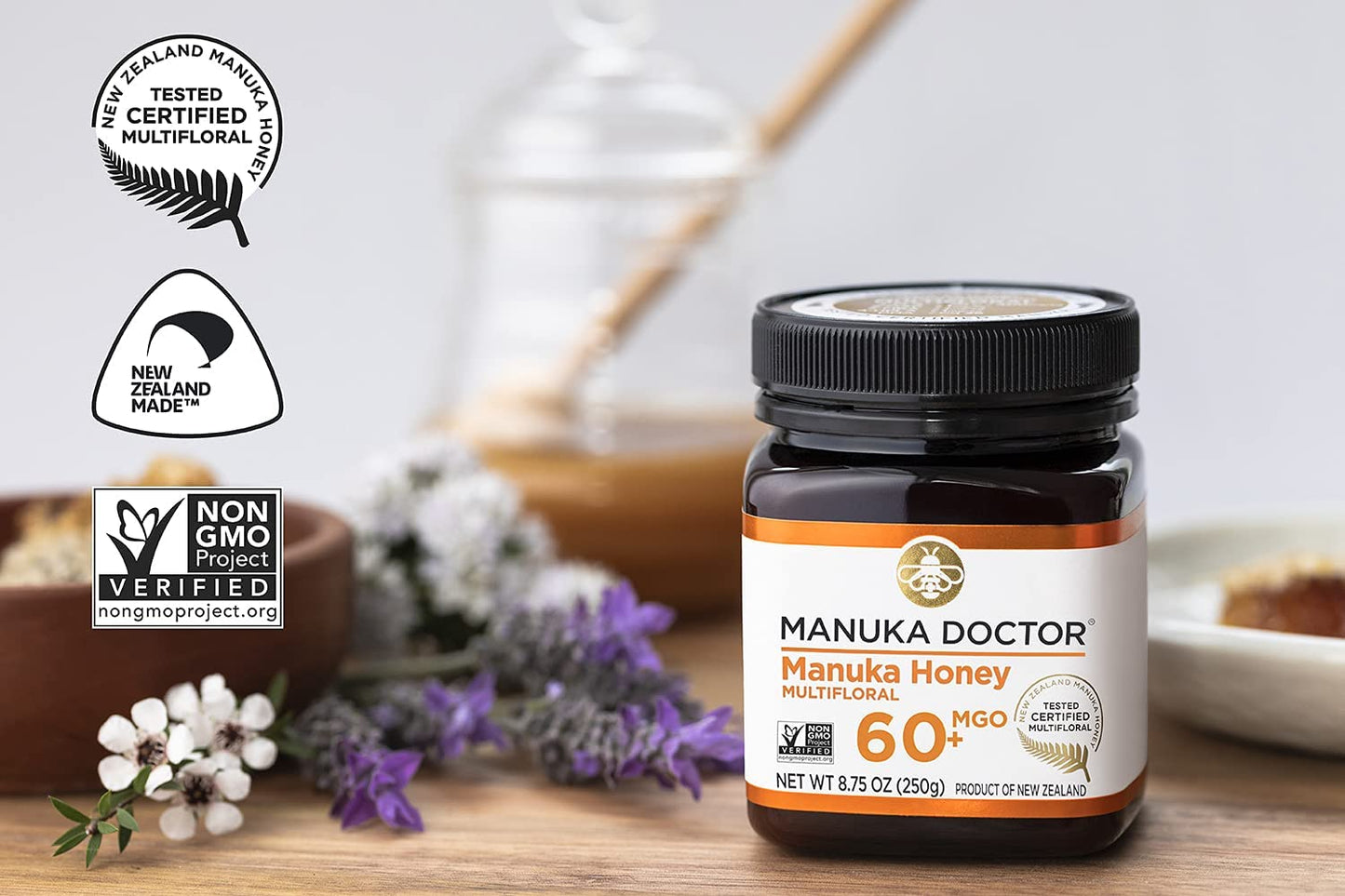 Manuka Doctor Multifloral 20 MGO60 (250 g)マヌカハニー はちみつ【並行輸入品】