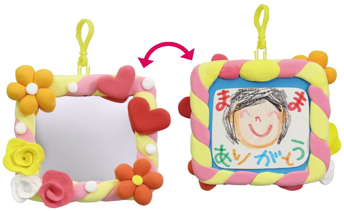 ねんどでつくるファンシーミラー