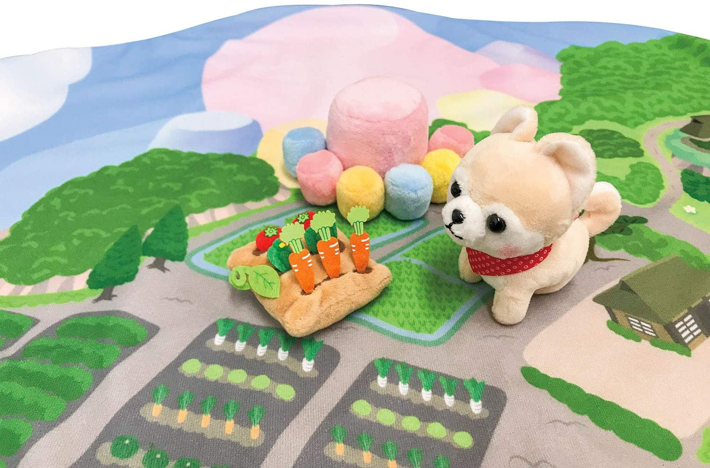 ゆめふわタウン マシュマロ山と野菜畑セット YF-022