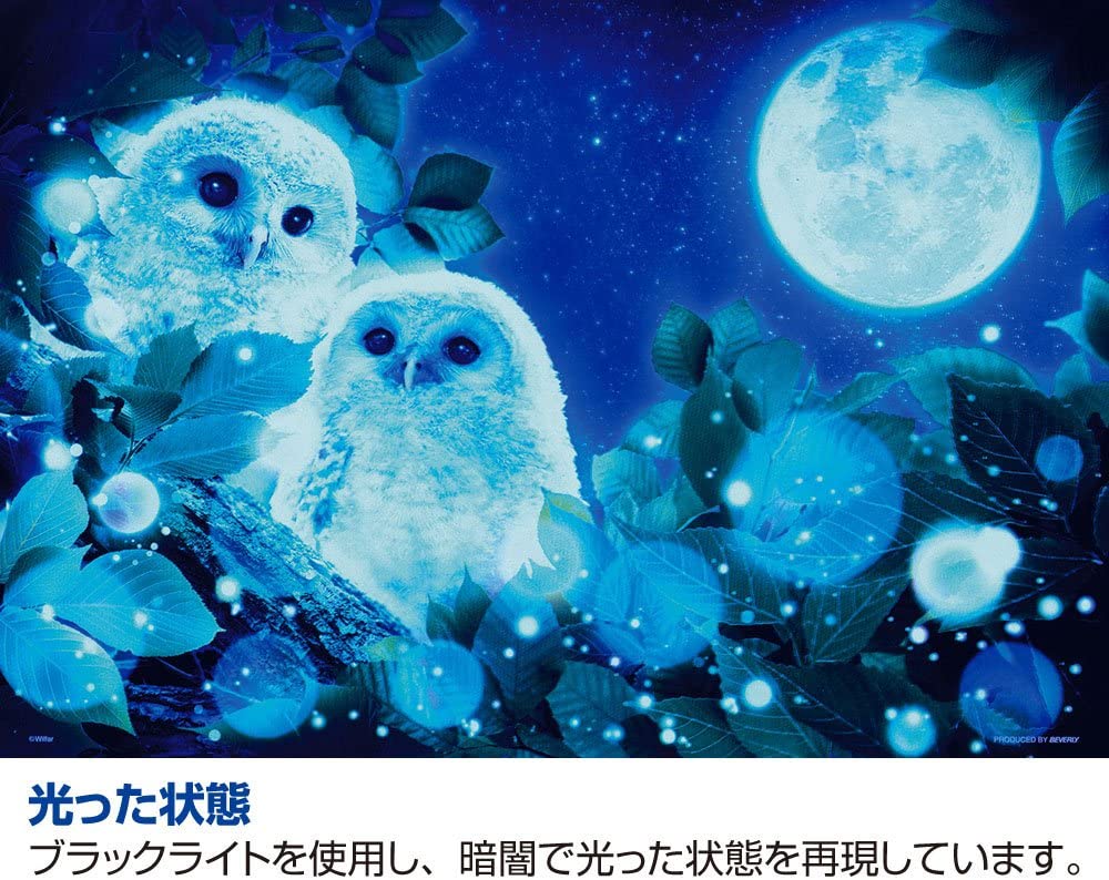 300ピース ジグソーパズル 月夜のふくろう