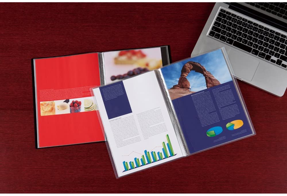 セキセイ 高透明クリヤーファイル A4-S ブラック KC-1520