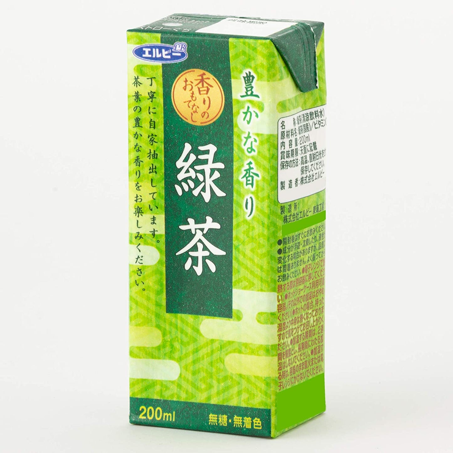 エルビー 緑茶 200ml×30本