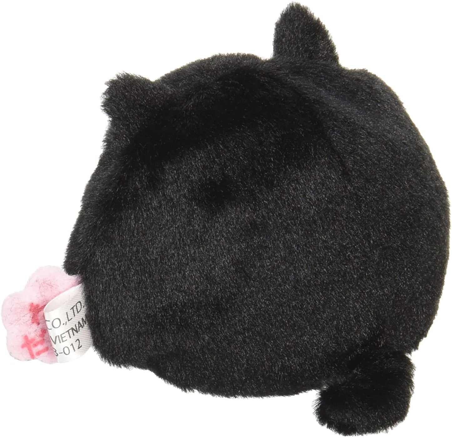 ねこだんご くろ ぬいぐるみ 高さ7cm
