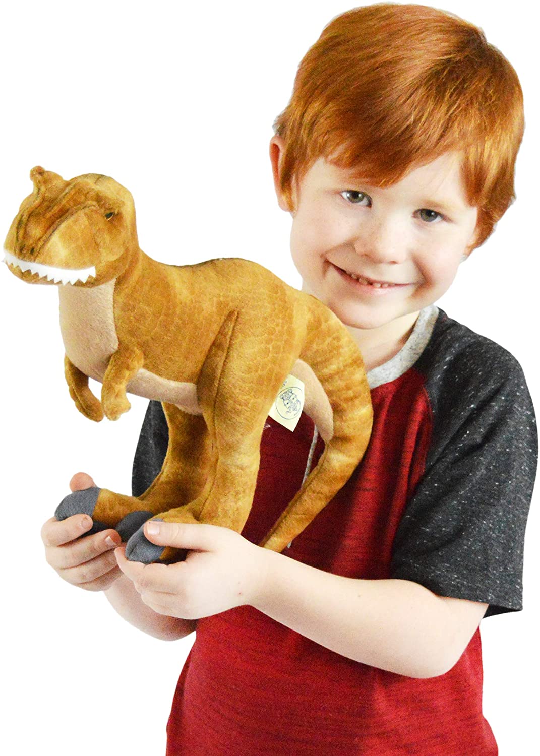VIAHART ( ビアハート )【 Tiger Tale Toys ( タイガーテールトイズ )】 ティラノサウルス ぬいぐるみ リアル 16インチ ( 40㎝ ) ペット 大きい Tレックス 恐竜 【日本正規品】