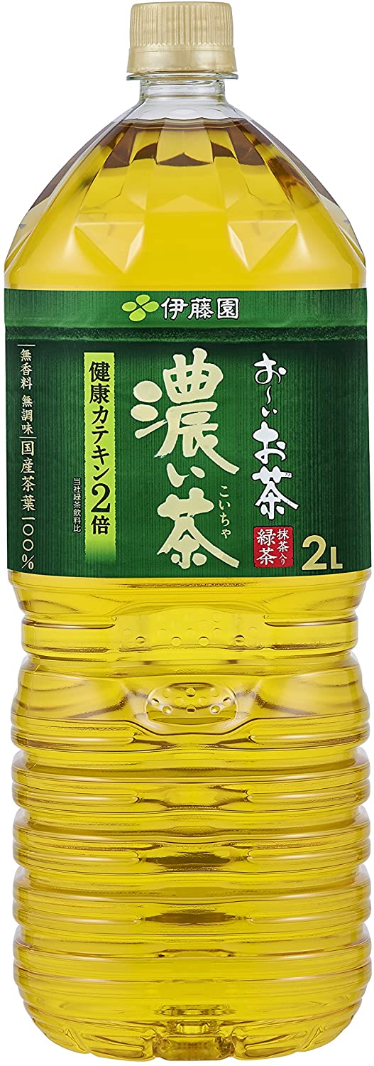 【.co.jp限定】 伊藤園 おーいお茶 濃い茶 2L×9本(イージーオープンボックス)