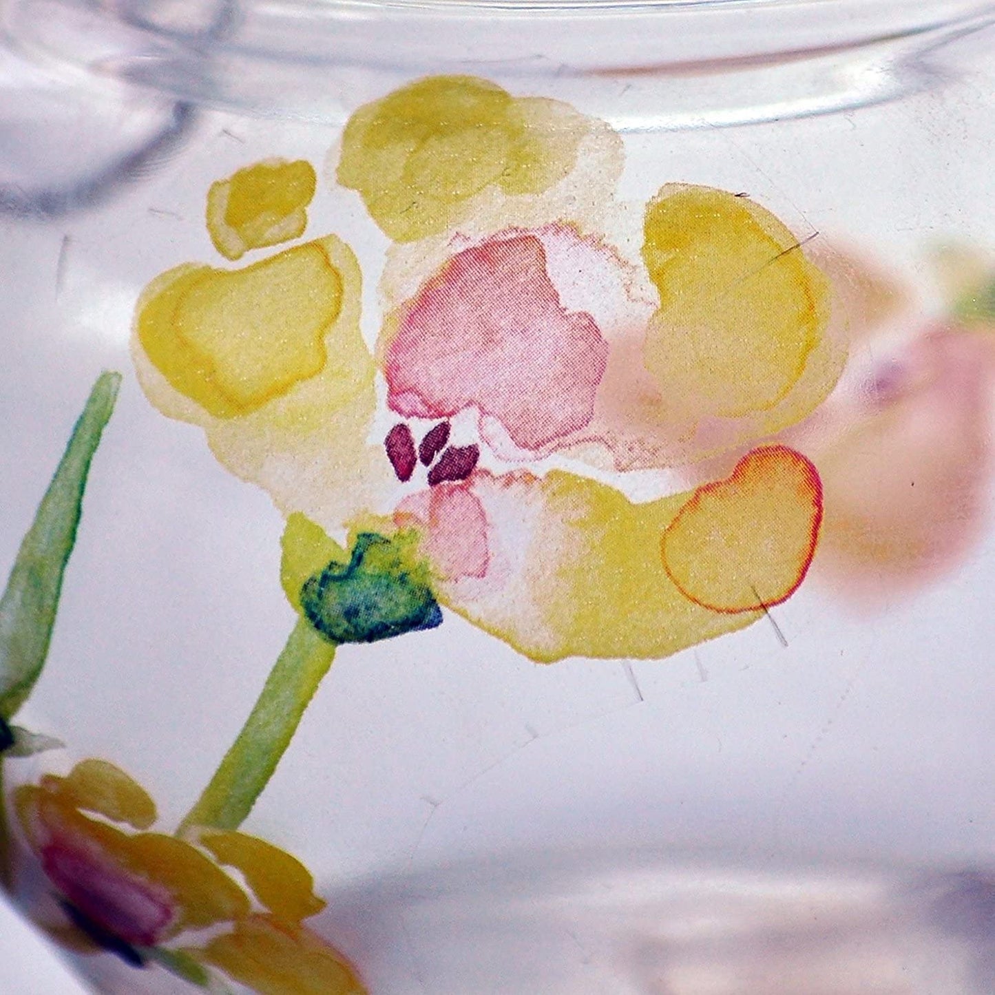 セレック (CELEC) 「 コク旨 」 ガラス ティーポット Vフィルター(GKP-27A)付 よいまち草 3800057