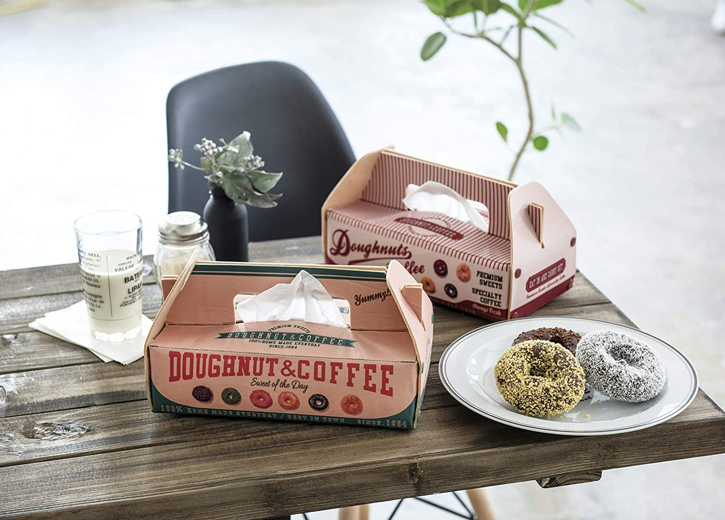 セトクラフト ティッシュケース ドーナツボックス レッド SF-4012-RD-150