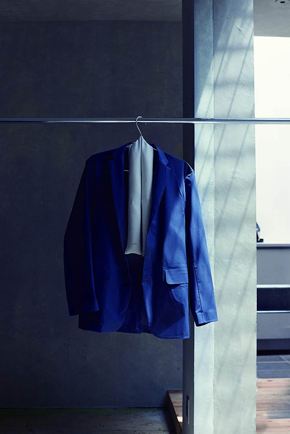 ソイル(Soil) 結露対策グッズ ホワイト 長さ90cm 珪藻土 衣類の除湿 結露の吸収 【ドライングチューブ】 L377