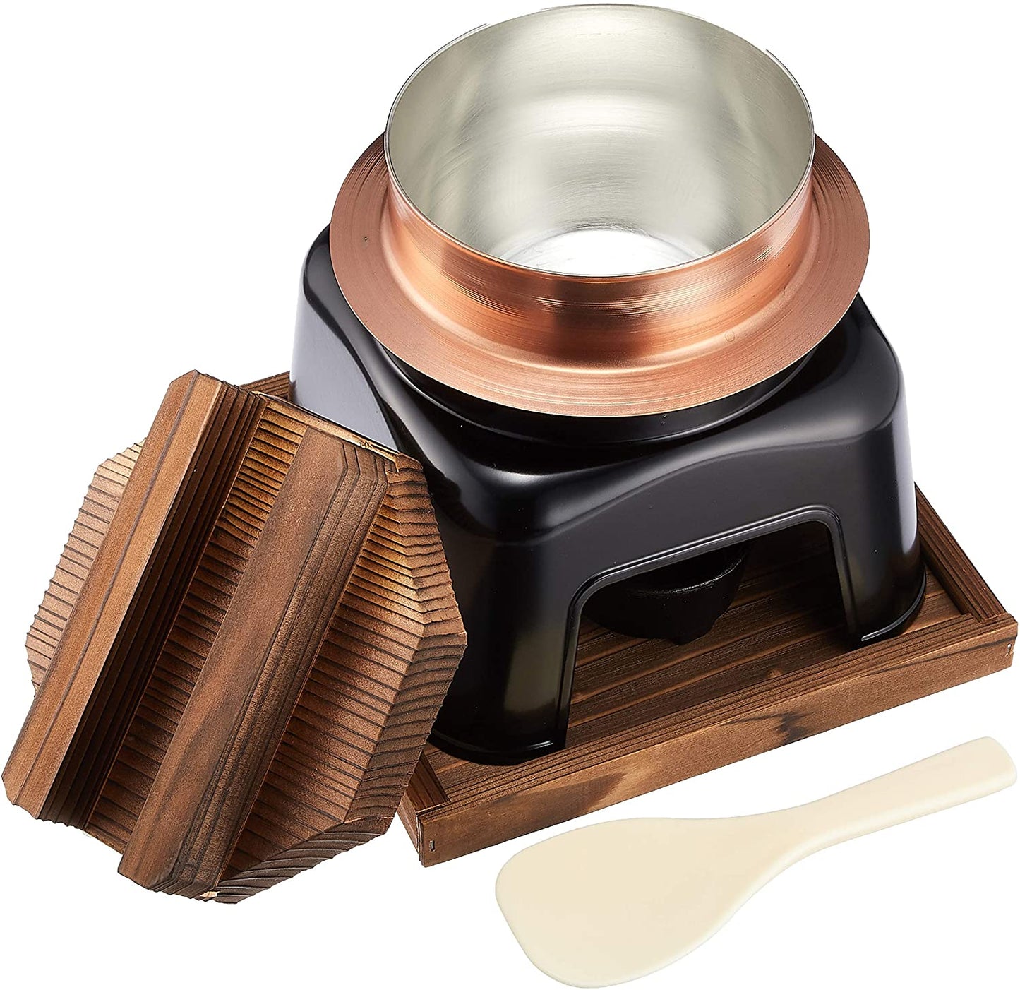 遠藤商事 業務用 TKG てん火 釜めしセット 銅 日本製 QKM7201
