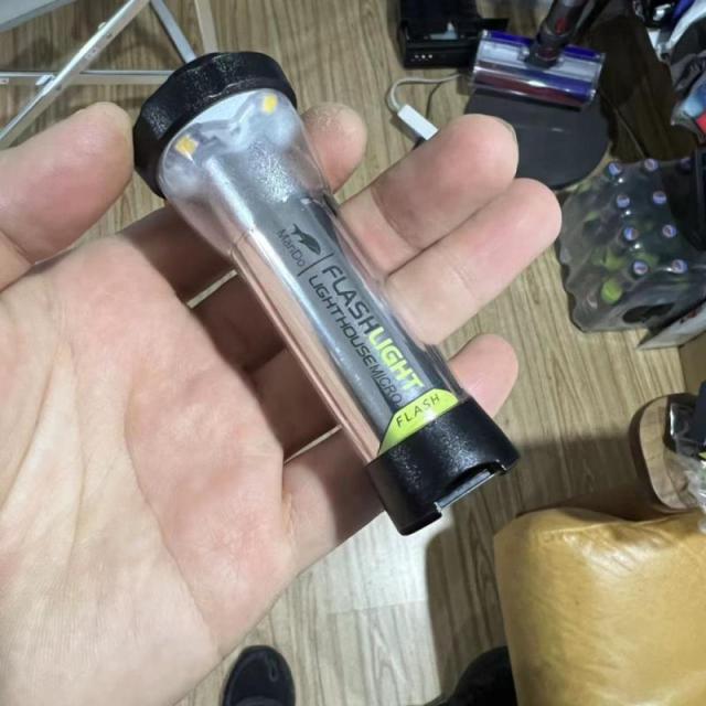 2600mAhポータブルミニLED灯台マイクロゴールゼロライトキャンプ照明緊急USB充電式懐中電灯|Outdoor Tools|