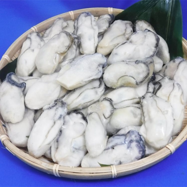 【冷凍】広島県産 粒カキL 1KG