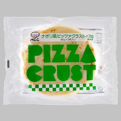 【冷凍】ナポリ風ピッツァクラスト#700 80G　2食入