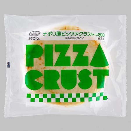 【冷凍】ナポリ風ピッツァクラスト#800 120G　2食入
