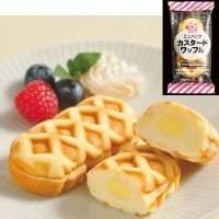 【冷凍】ミニパックカスタードワッフル 30G　20食入
