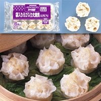 【冷凍】袋入りえび入り大焼売 27G　15食入