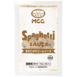 【冷凍】スパゲティソース きのこのクリームソース 140G　5食入