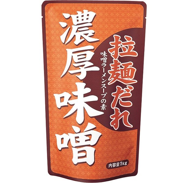 【常温】拉麺だれ 濃厚味噌 1KG