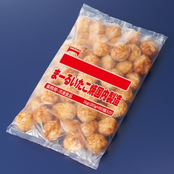 【冷凍】まーるいたこ焼 国内製造 20G　50食入