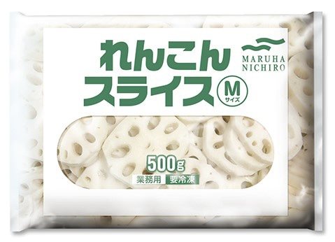 【冷凍】レンコンスライスM  500G